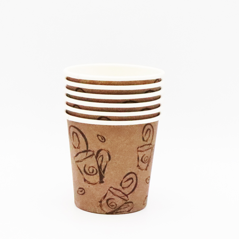 Taza de papel disponible de encargo de alta calidad de las tazas de café de papel 2.5oz del precio de fábrica 2,5 onzas